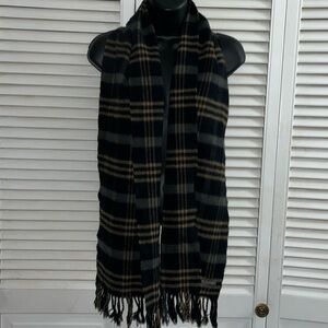Scotland 100% Cashmere fringe scarf